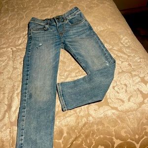 Boys Straight Leg Washed Jeans